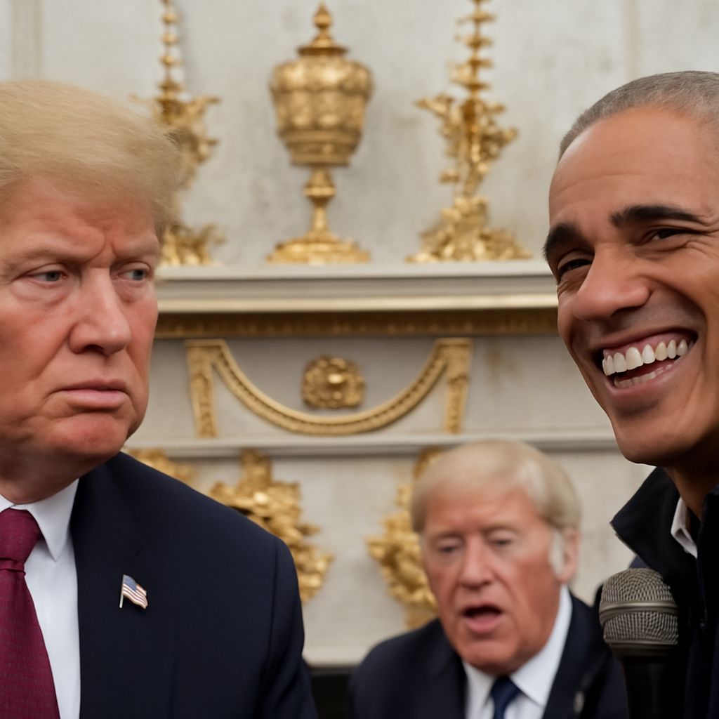 Obama at the White House